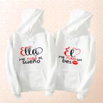 2 Capuchas ELLA ME ROBÓ EL SUEÑO - UN BESO