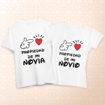 2 Polos PROPIEDAD DE MI NOVI@