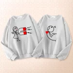 2 Poleras NIÑA ATRAE A NIÑO CON IMÁN